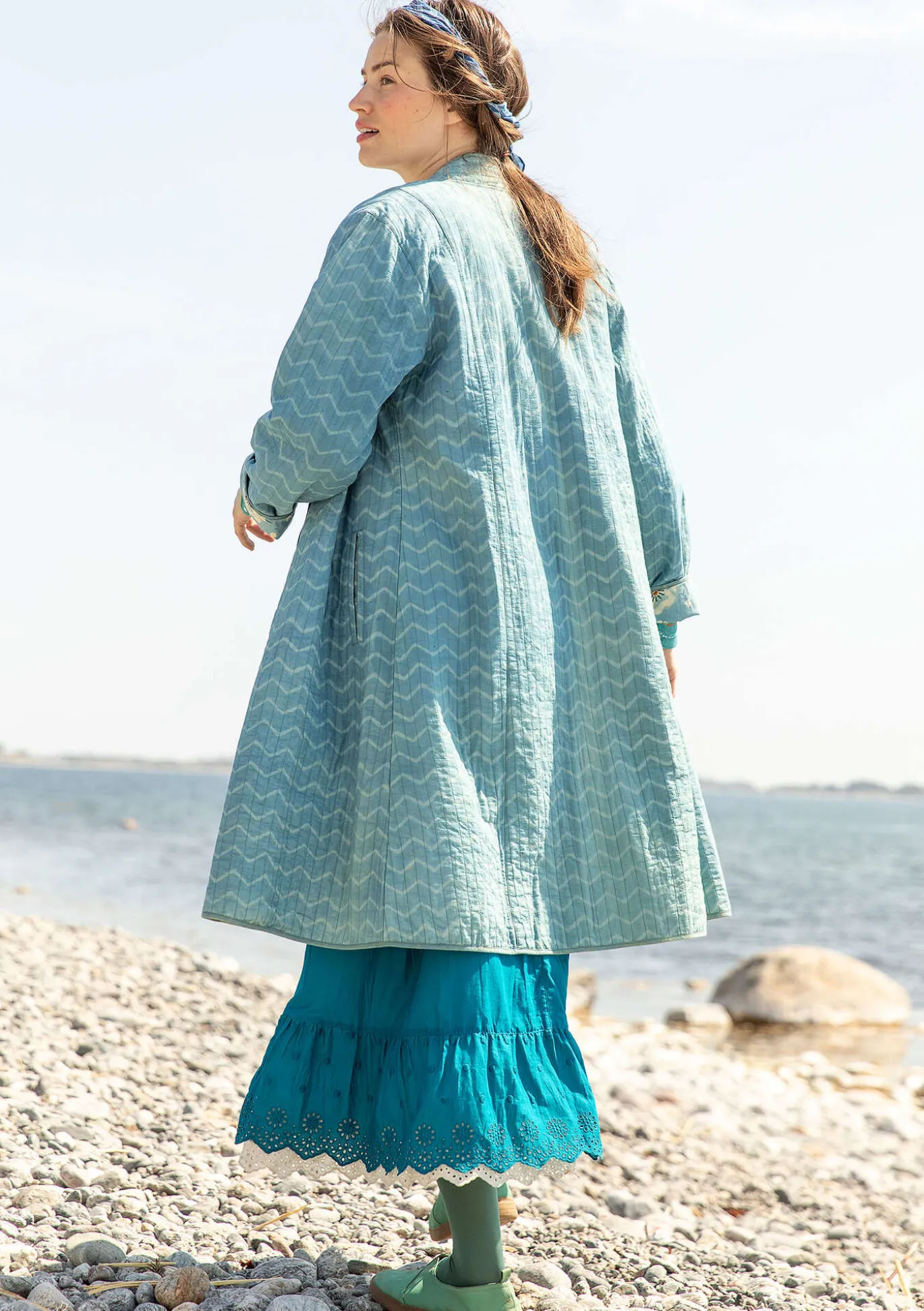 Wendemantel „Kavita“ aus Bio-Baumwolle