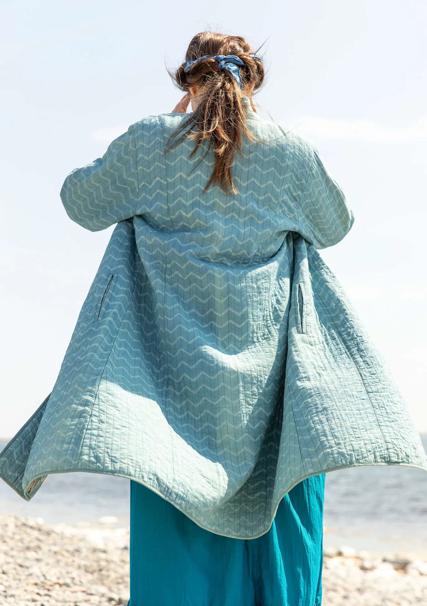 Wendemantel „Kavita“ aus Bio-Baumwolle