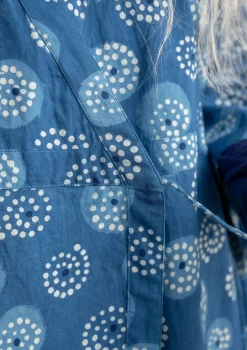 Wickelbluse „Clay“ aus Bio-Baumwolle