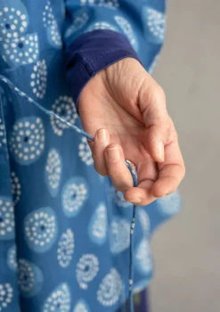 Wickelbluse „Clay“ aus Bio-Baumwolle